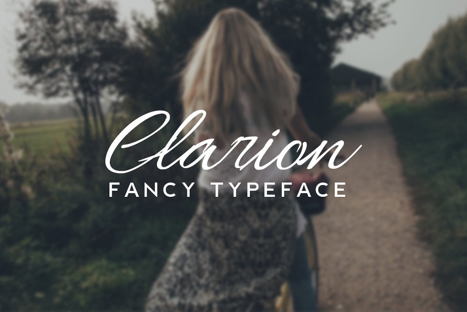 Clarion Font preview